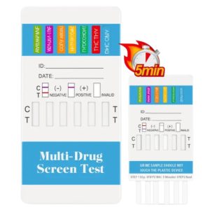 CLIA-Waived 13-Panel Urine Test Dip Card with Fentanyl (1ngmL)
